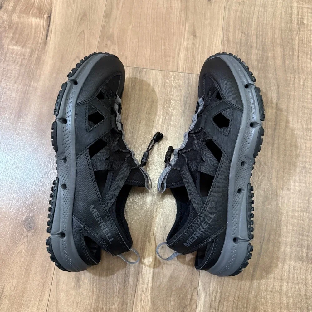 Merrell Hydrotrekker Hybrid Performance Sandals Outdoors Gorpcore Black Mens 10